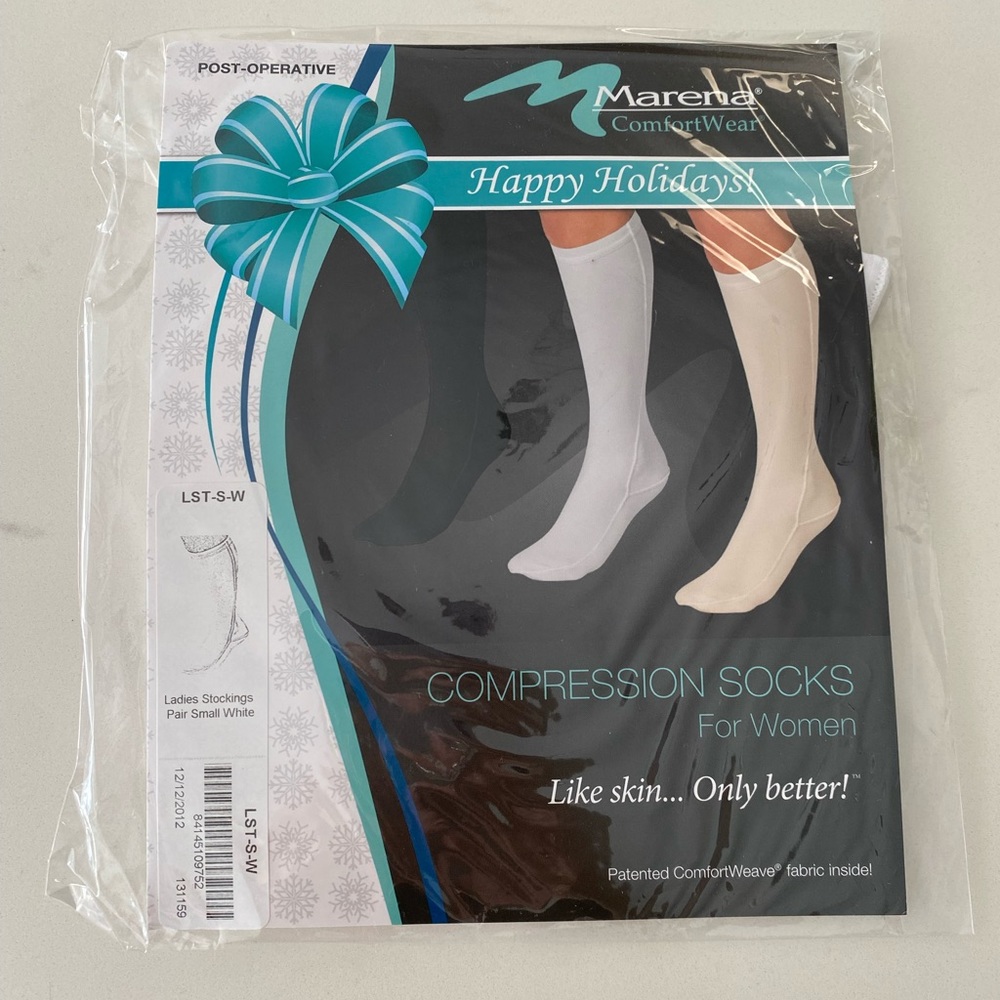 Compression socks knee height